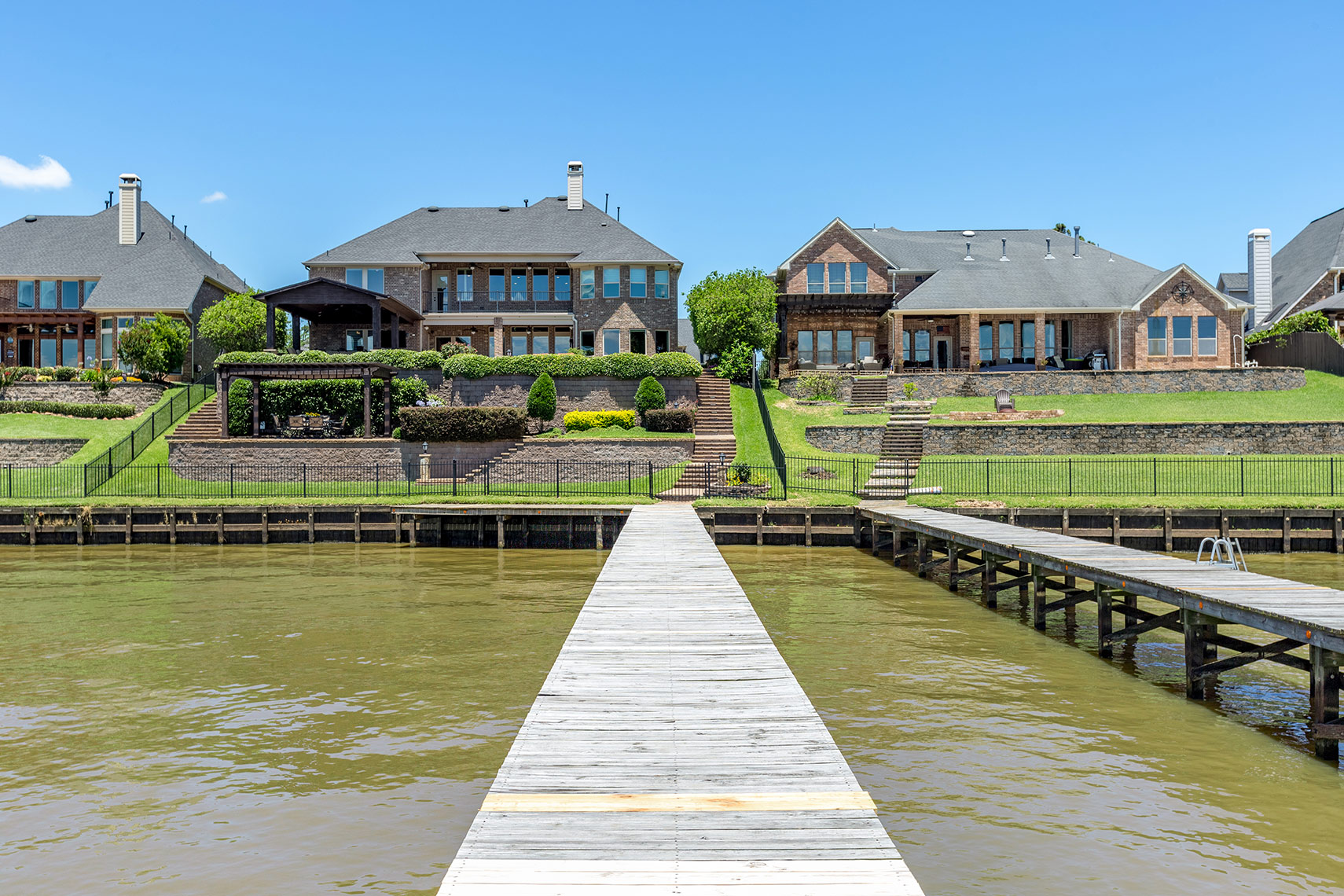 Lake-house-view-from-private-dock-in-Houston